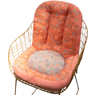 坐垫办公室久坐屁垫护腰靠垫靠背一体椅子垫学生椅垫加厚屁股垫子