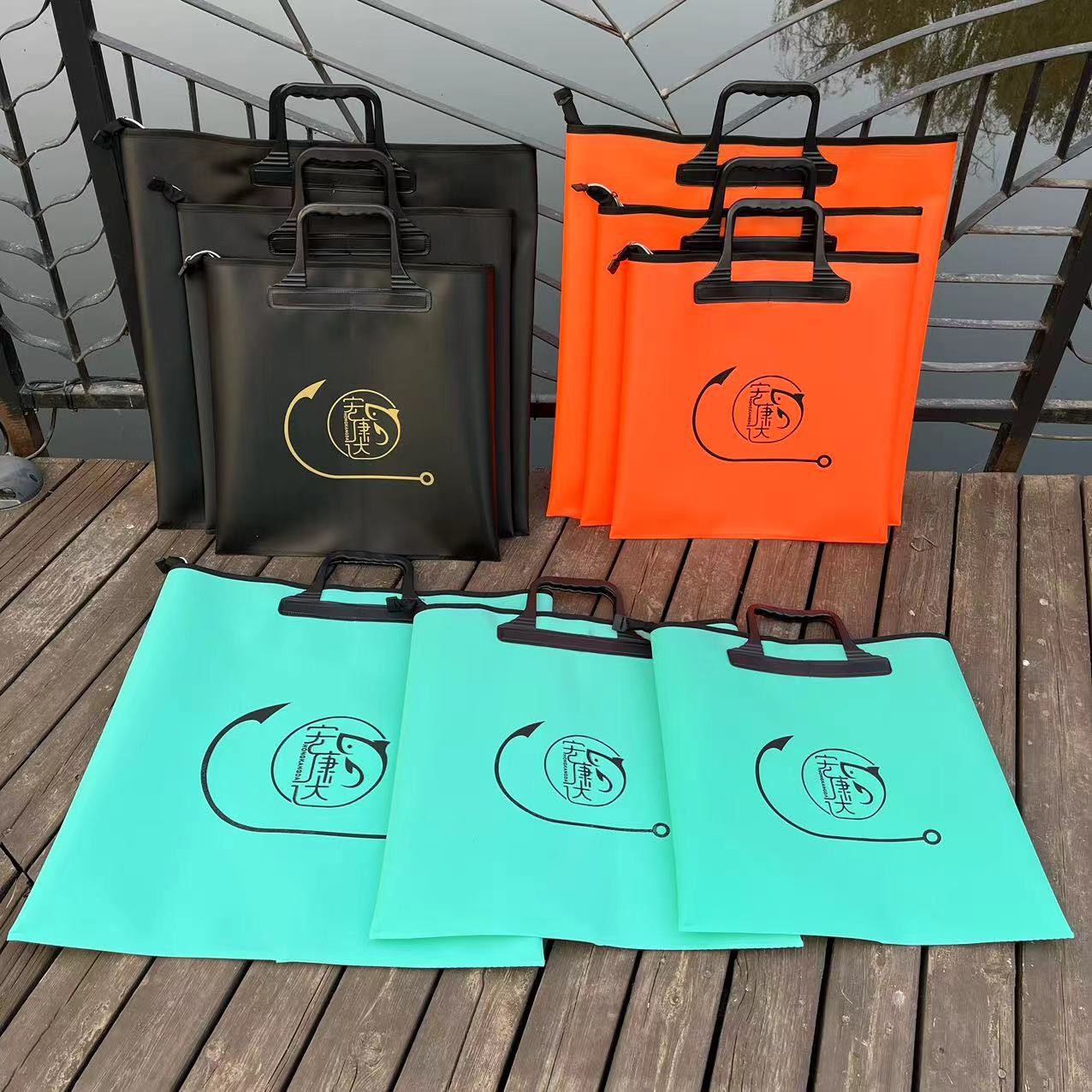 新款加厚EVA鱼护包手提袋子渔具批发包侧兜大钓鱼包垂钓包鱼护包