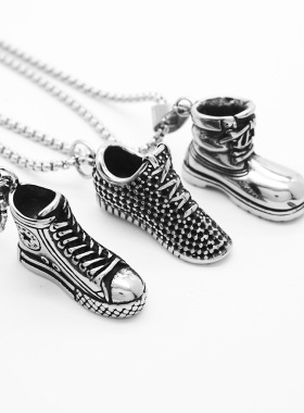 吊坠项链钢板鞋帆布鞋马丁靴欧美