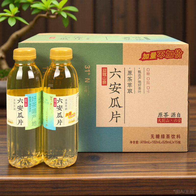 迎驾山泉六安瓜片祁门红茶饮料