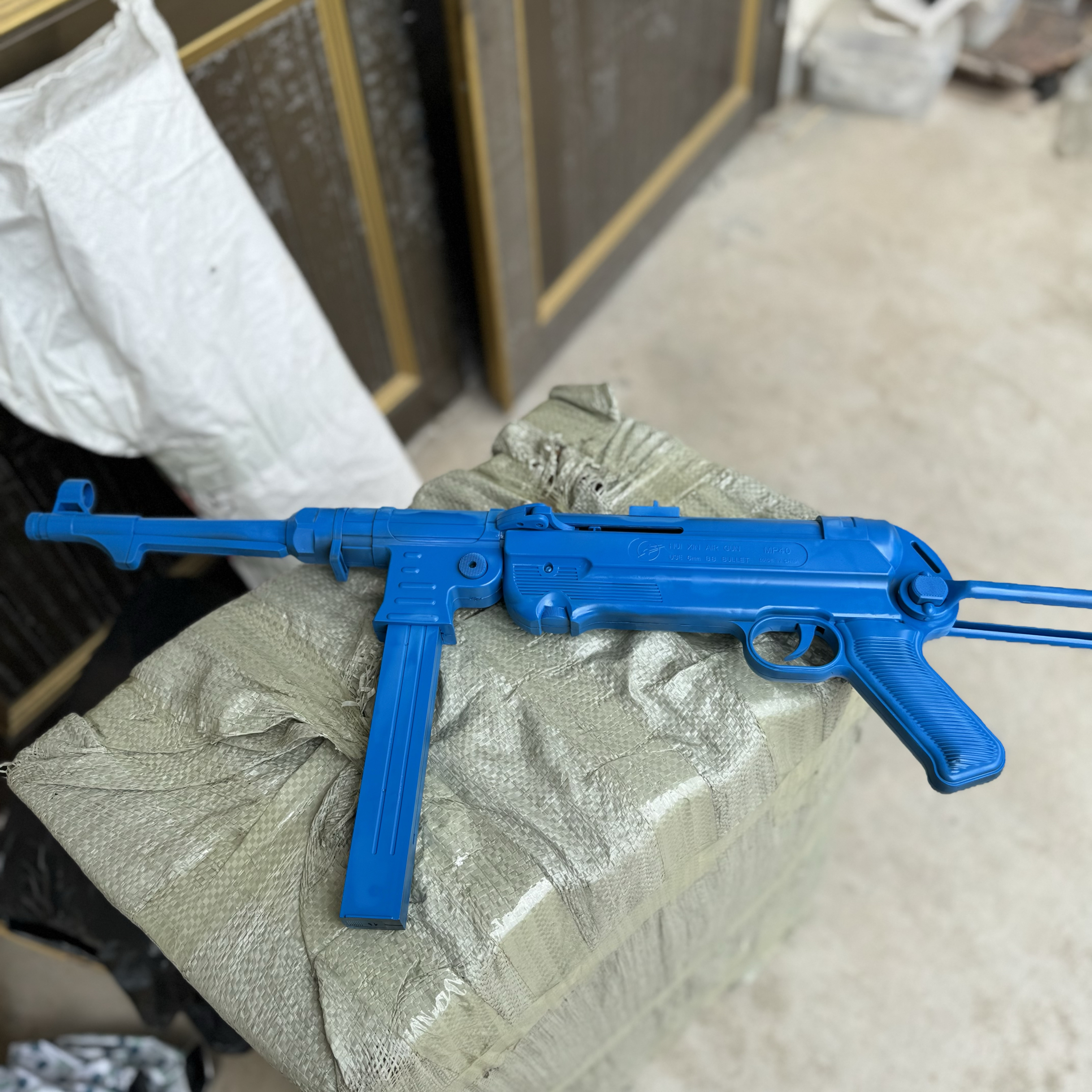 mp40怀旧玩具冲锋枪战争武器战争枪械步枪模型小枪武器怀旧童年