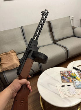苏联波波沙冲锋枪二战zui强ppsh41儿童玩具模型道具cos摆件