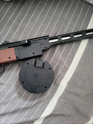 苏联波波沙冲锋枪二战zui强ppsh41儿童玩具模型道具cos摆件机关枪