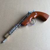 怀旧玩具火柴枪链枪链条枪洋火枪儿童玩具80后童年回忆静态模型