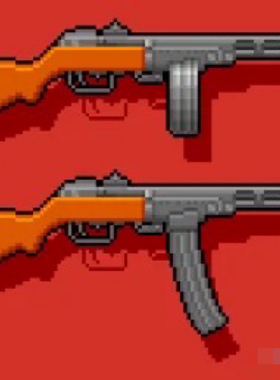 苏联波波沙冲锋枪二战zui强ppsh41儿童玩具模型道具cos摆件软弹枪