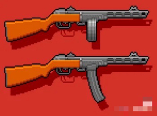 苏联波波沙冲锋枪二战zui强ppsh41儿童玩具模型道具cos摆件软弹枪