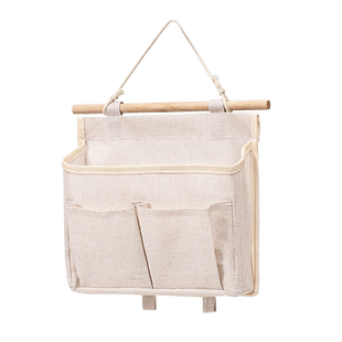 床头收纳挂袋壁挂式门后小挂兜储物整理袋宿舍收纳神器置物布袋