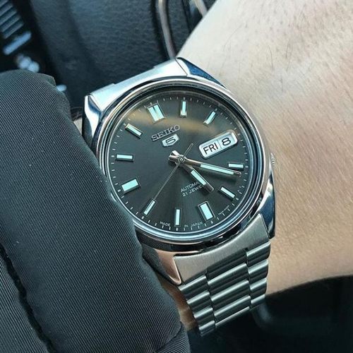 精工透底北海道漫游snxs79手表