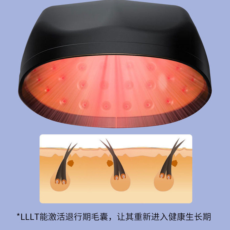 激光生发帽650激光防脱生发密生发仪
