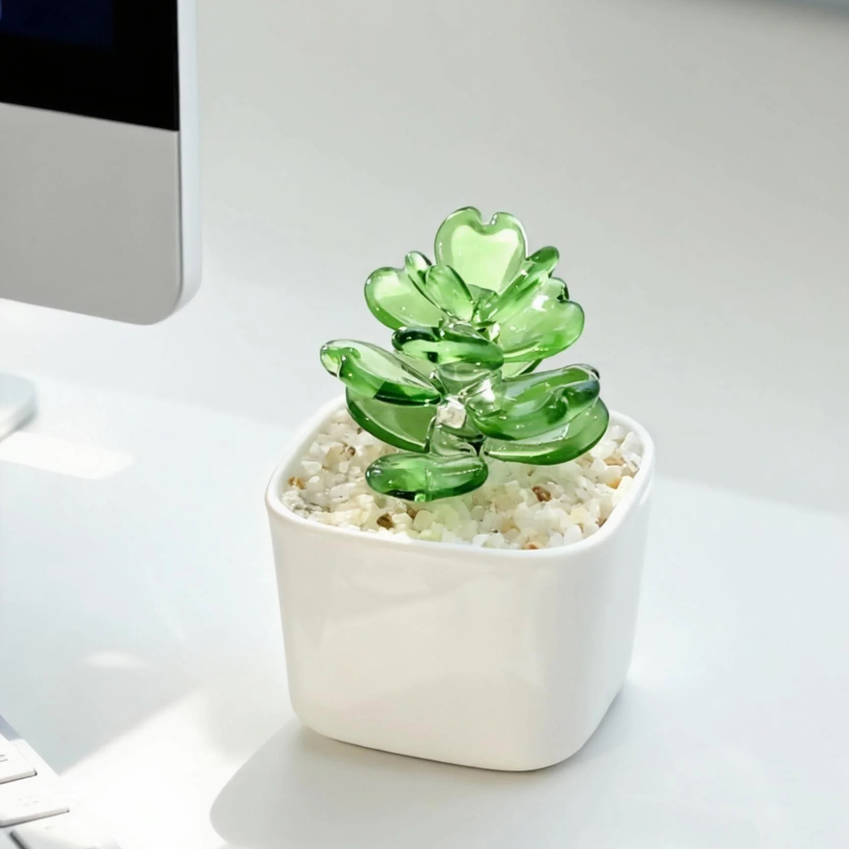 无聊了！买盆多肉琉璃盆栽