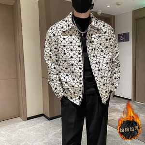 社会轻奢风纯色提花加加厚修身衣B297-1811-P130控168图片