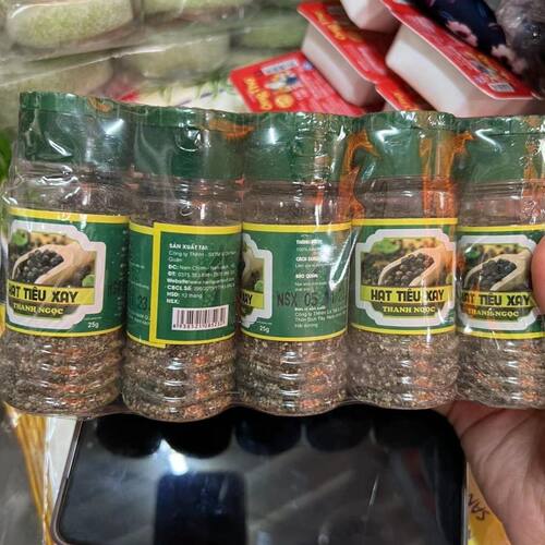 越南正宗黑胡椒粉Tieu xay thanh ngoc 25g