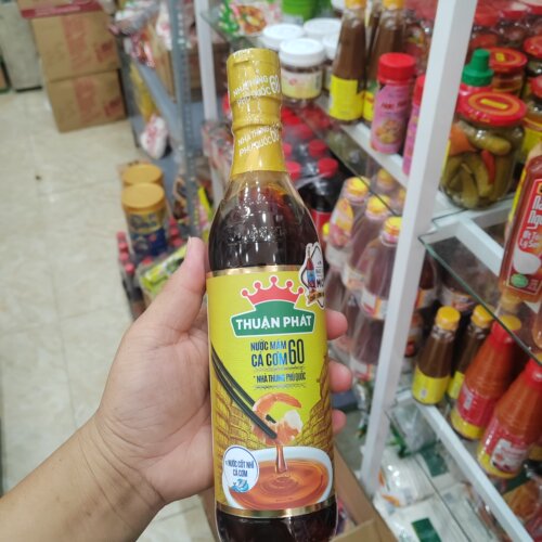 越南富国初榨鱼露餐厅家用调味鱼露Phu Quoc THUAN PHAT60度490ml