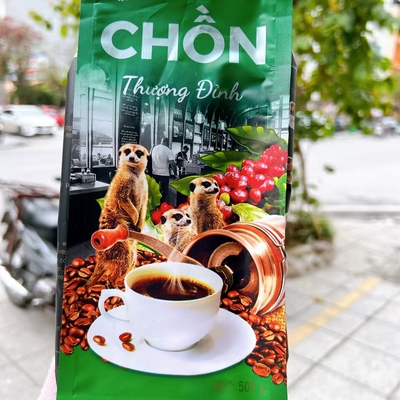 越南原装进口CHON阿拉比卡罗布斯塔滴漏猫屎咖啡粉提神手冲500g