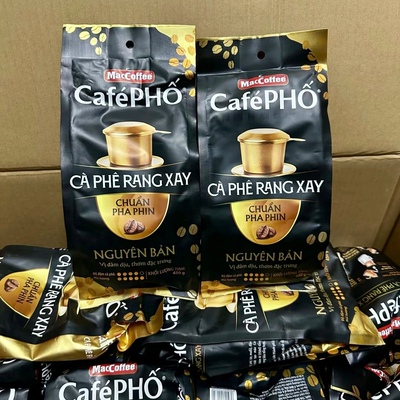 越南MacC offee Cafe PHO加浓咖啡粉苦咖啡滴漏咖啡450g