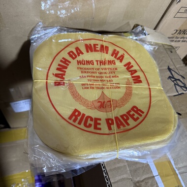越南原装banh nem xuat春卷皮炸米皮超薄春饼50g黄色皮