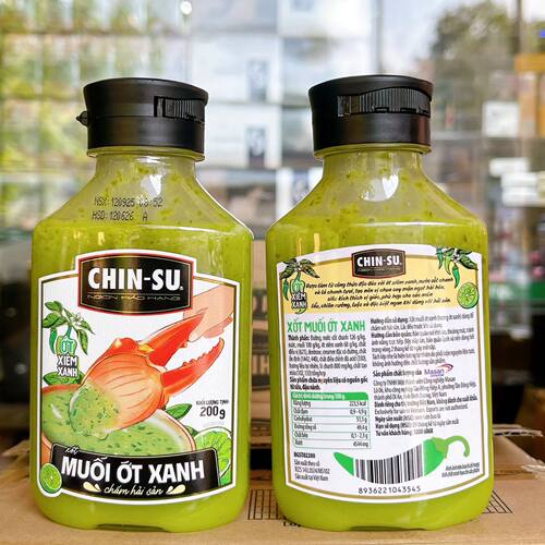 越南金苏青辣椒酱甜辣酱海鲜酱xot muoi ot cham hai san chin su