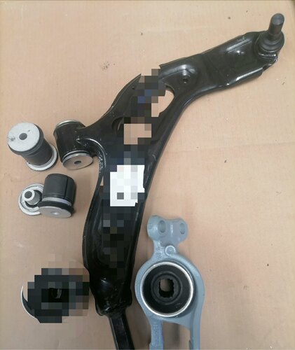 适用于宝马X1 X2 F48  F49  X2  F39新老款下支臂球头防尘套胶套