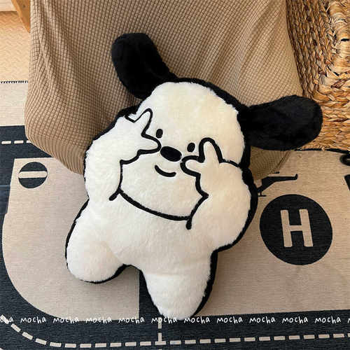 原创比耶小猪抱枕客厅毛绒玩具