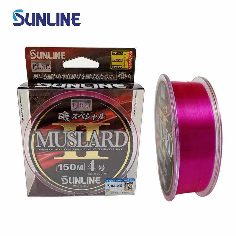 SUNLINE桑濑进口MUSLARD半浮水矶钓主线拉力强海钓主线鱼线日本