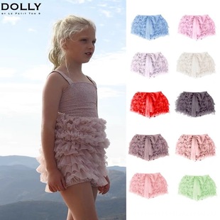 正品荷兰Dolly褶边短裤裙裤蛋糕花边裤夏天公主风