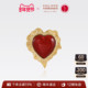 感 HEART系列红色胸针高级感轻奢女时尚 法国进口 PF菲昂迪斯MY