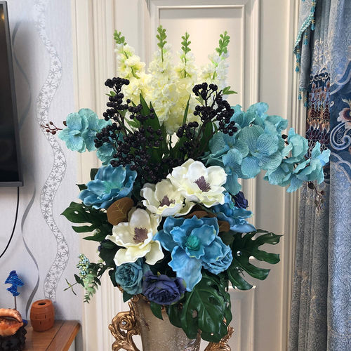 北欧后现代美式酒店商场仿真花