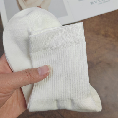 外贸单子精梳棉女袜无骨缝合