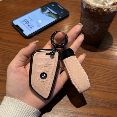 车品牛皮+铝合金BMW-001简约风