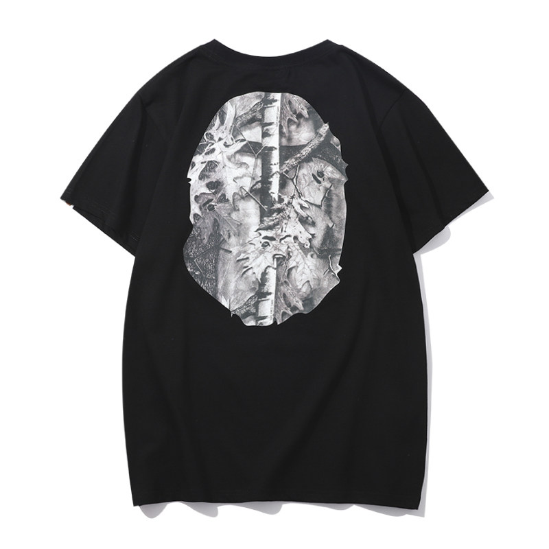 summer Short sleeved men's wear summer Shark Maple leaves Ape head lovers Large Official website Official Flagship store appein the Men's clothing, T-shirt  category - from Buy2taobao.com to provide professional Taobao agent buy service