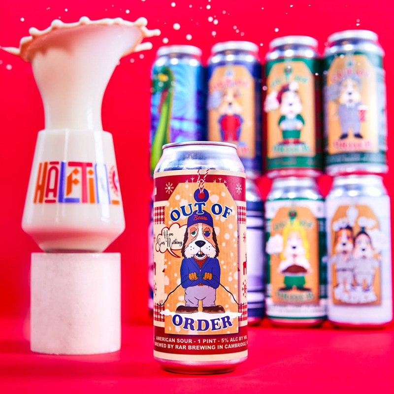 美国RAR 艾尔复兴/鱼厂 无序蓝色香甜微醺水果果泥酸艾尔精酿啤酒