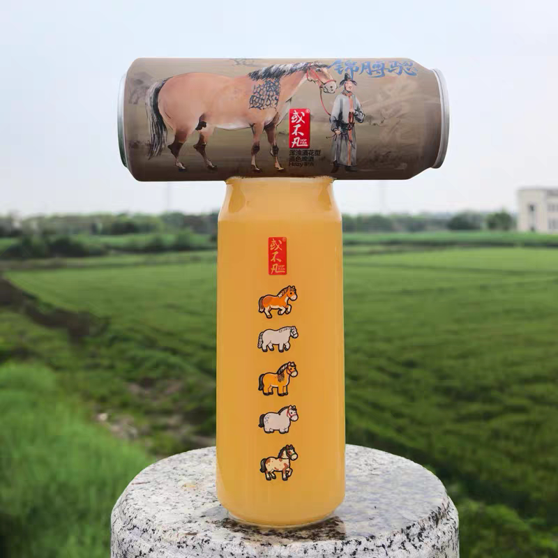 【马年新品】或不凡五花马凤头骢/锦膊骢浑浊IPA精酿啤酒500ml图片