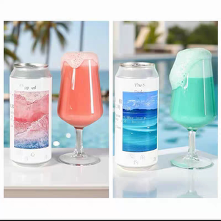 2罐制乐厂啤酒冰奶果啤失约的海蓝奶怦然心动粉奶酸艾尔开心的吗
