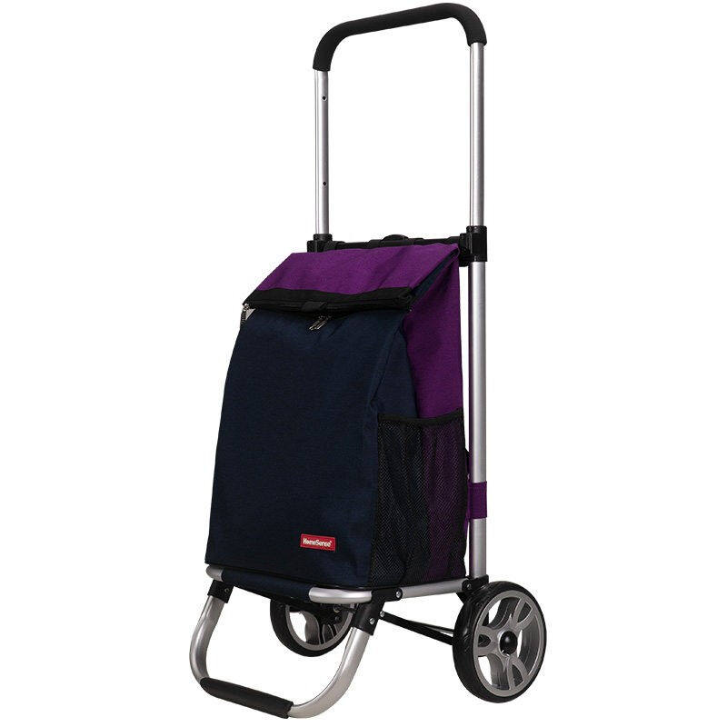 homesense买菜车小拉车可折叠购物小车静音大轮子可伸缩手拉车老