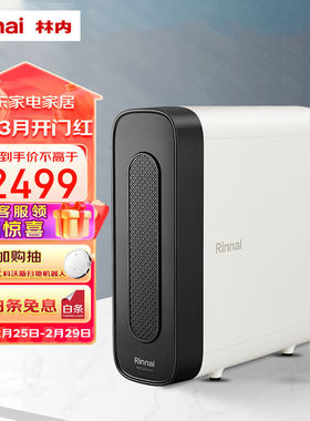林内（Rinnai）净水器厨下式RO反渗透家用纯水机直饮机低废水400G