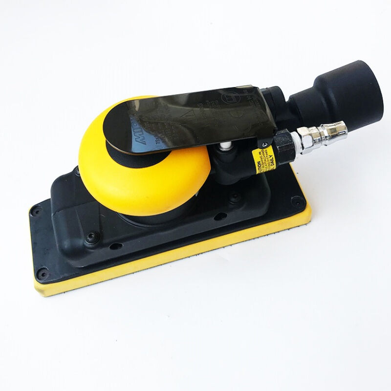 摩卡70/198气动电动长方形干磨机网砂纸吸尘打磨机汽车干磨头磨卡