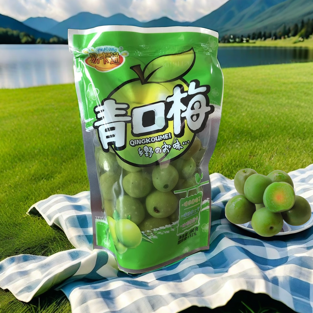易卡通脆梅青口梅酸甜爽休闲零食