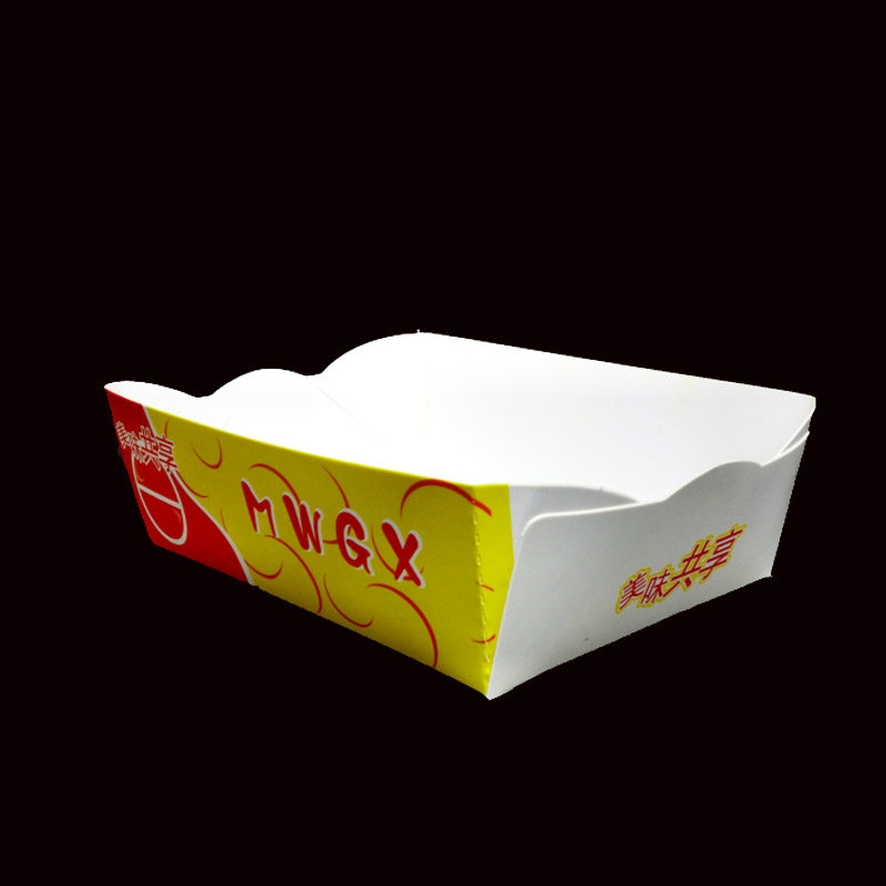 船盒打包盒商用食品级一次性船盒章鱼小丸子鸡米花薯条盒鸡块鸡柳