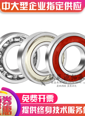 进口日本GAL轴承6200 6201 6202 6203 6204 6205 6206 6207ZZ LLU