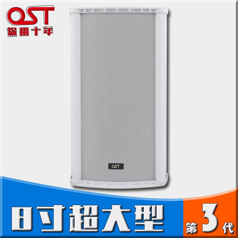 OST室外防雨音柱8英寸超大型会议音箱喇叭扩音扬声器户外号角喇叭