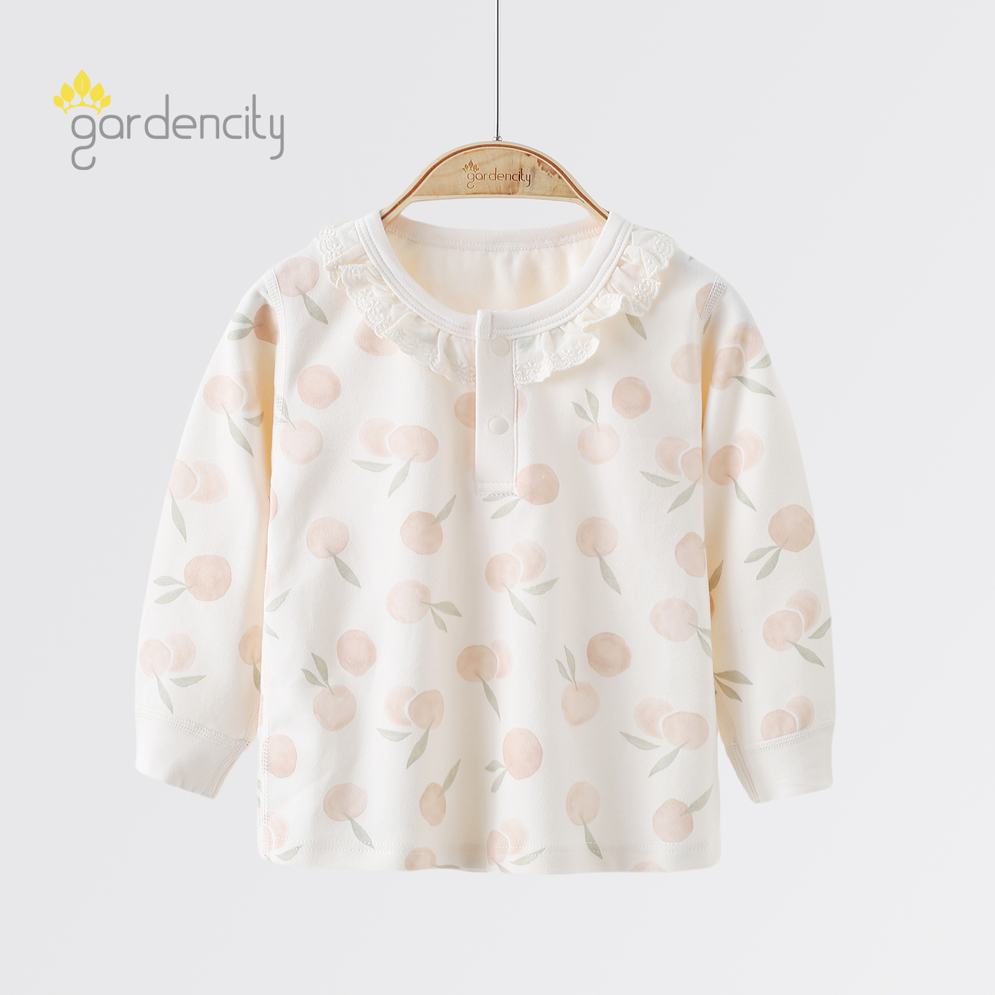 gardencity女宝宝家居服上衣长袖