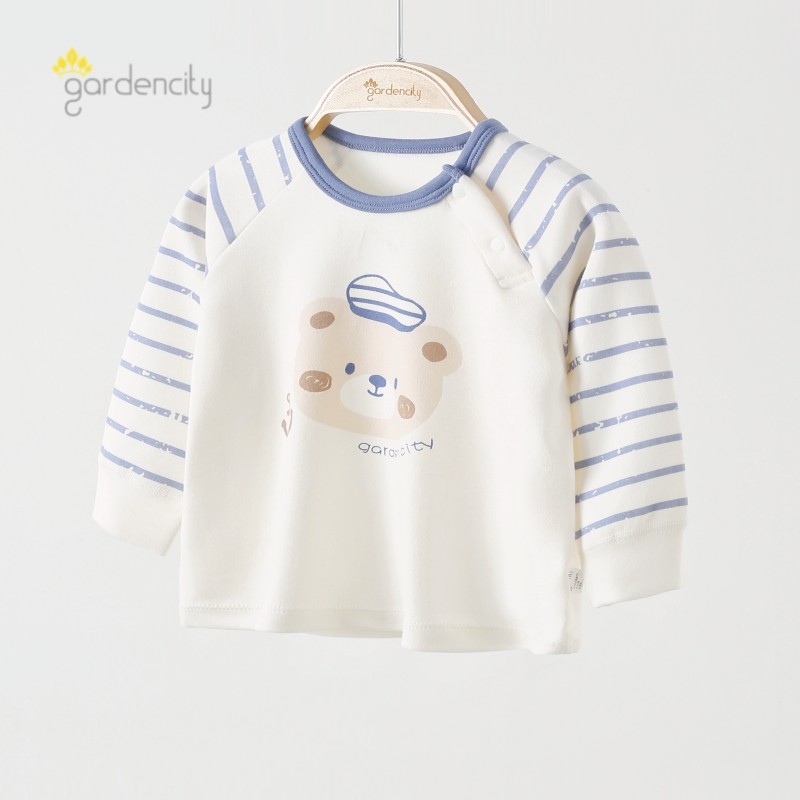 宝宝家居服上衣秋衣保暖打底