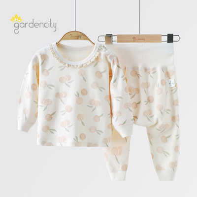 gardencity女宝宝家居服套装秋冬