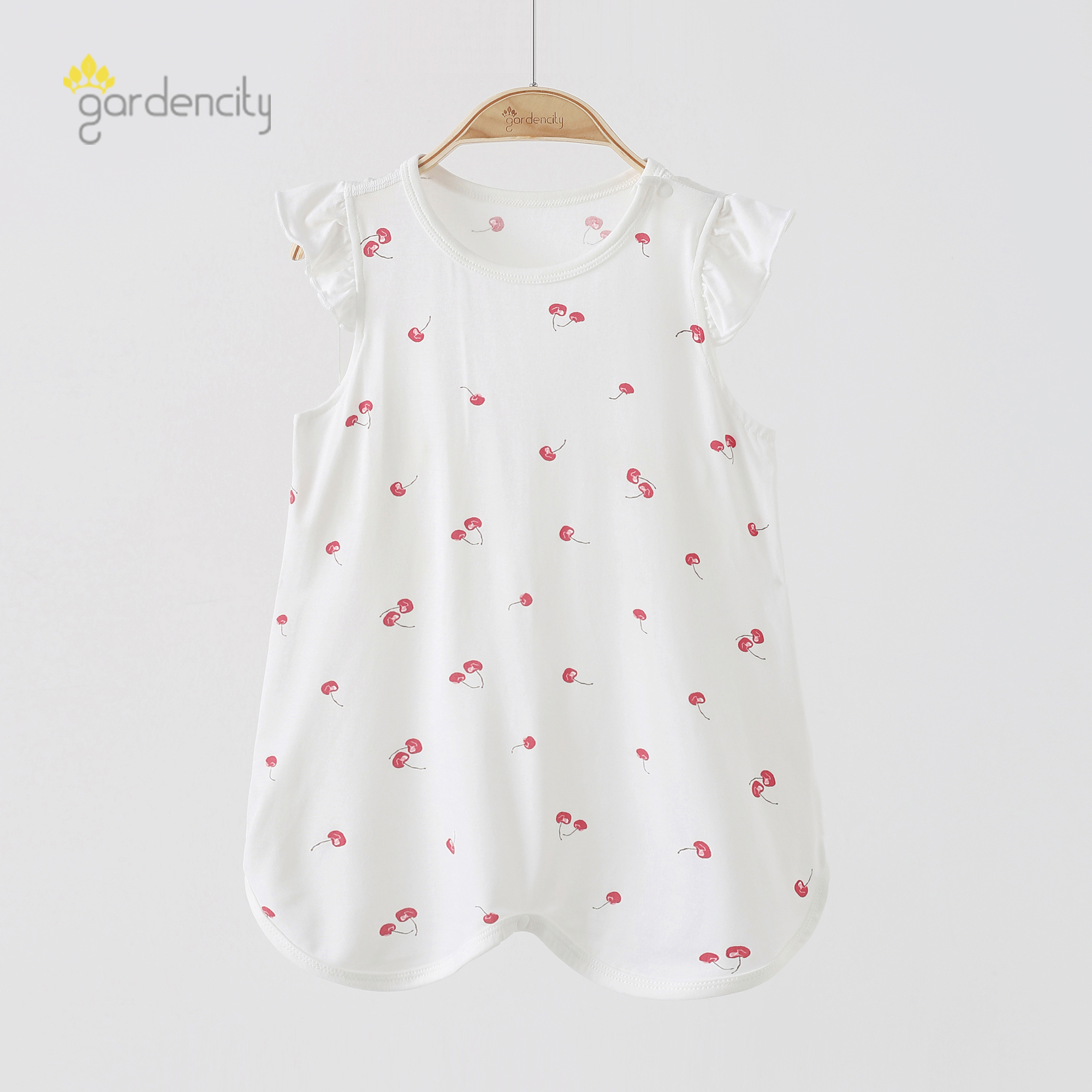 gardencity女宝宝睡袍夏季薄款