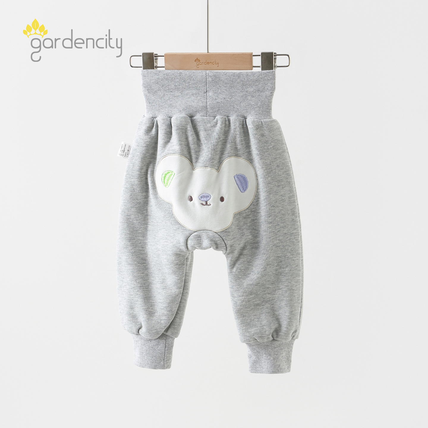 gardencity婴儿家居裤秋冬季夹棉