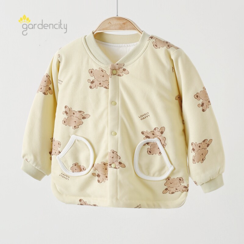 宝宝外套薄棉保暖上衣秋冬