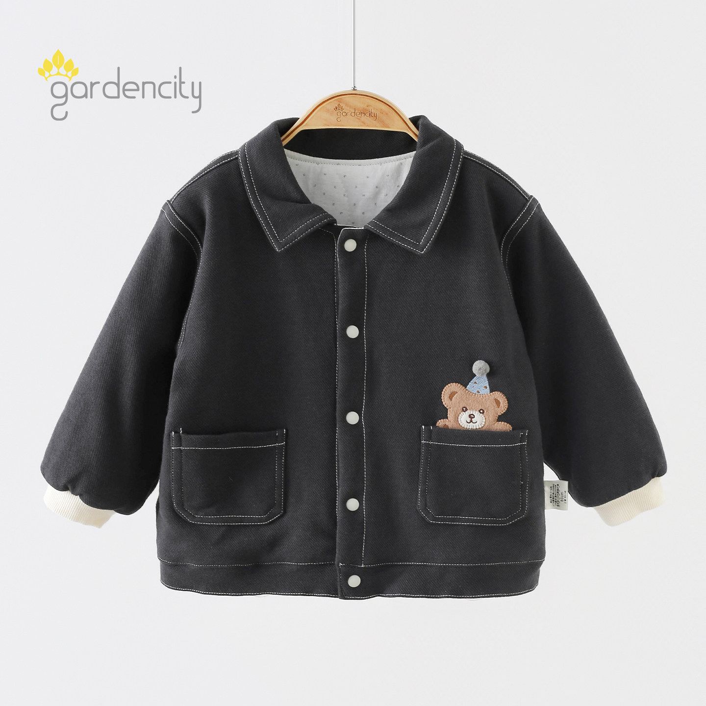 gardencity婴儿薄棉外套秋冬季