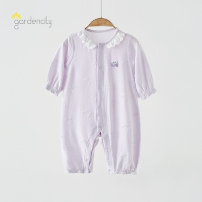 gardencity女宝宝连体衣夏季薄款