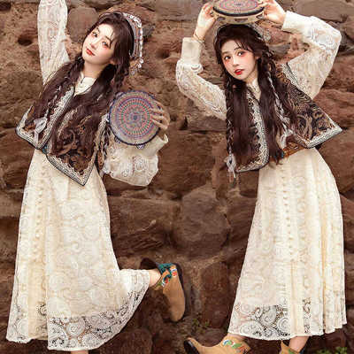 旅拍云南新疆少女公主异域民族风