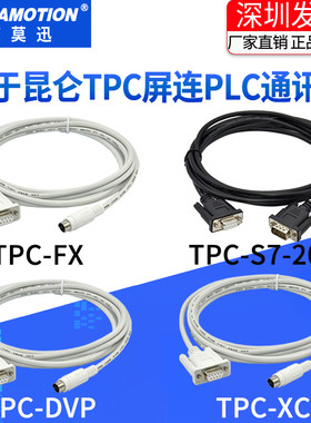 适用昆仑TPC触摸屏连接PLC通迅线